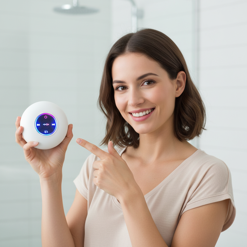 Waterproof Speaker With Light